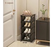 Multiple Layers Shoe Organize Space Saving Wall Corner Stackable Shelf Adjustable Saving Cabinet Dustproof Shoe Rack Organizer