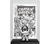 Funko-POP! Comic Cover Marvel - Captain america (black and white)