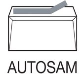 Caja 250 sobres din c4 (229x324) offset blanco 100 grs. autosam autoadhesivo con tira de silicona sam 268169