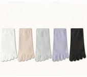 5 Pairs Women Five Finger Socks Toe Socks with Separate Fingers High Quality Cotton Women  Ankle Socks Yoga Sports