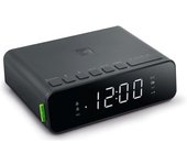 Muse M-175WI - Radio Despertador Alarma Dual, Negro