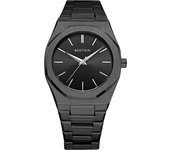 Quartz Watch For Men Original Top Brand All Black Stainless Steel Men's Wristwatch Classic Business Waterproof Japan Movement