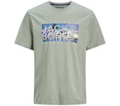 Jack & Jones Camiseta Hombre JJCOLTON PHOTOPRINT TEE SS CREW NECK