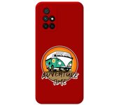 Funda Silicona Líquida Roja para Xiaomi Redmi 10 (2021/2022) diseño Adventure Time Dibujos