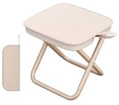 Outdoor folding pencil case, small horse tie pocket stool, portable fishing stool, camping, tourism, leisure handbag chair
