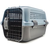 Transportín Plástico para Perros y Gatos Mascota Caja de Transporte 3 Tamaños para Elegir BPS-7272