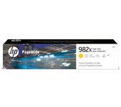 HP - Cartucho PageWide 982X Original de alta capacidad amarillo T0B29A
