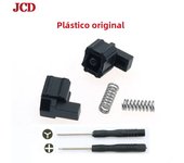 JCD Left Right Slider Buckle OEM Metal Lock Latch Bracket for Nintend Switch Joy-Con Loose Repair Tool Parts NS Controller