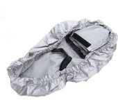 Motorcycle Seat Cover Waterproof Seat Cover Universal Flexible Saddle-Cover Black Sun-Protection Heat Insulation Cushion Covers