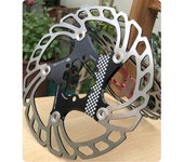 IIIPRO Bicycle Brake 140/160/180/203mm Road Mountain Bike Disc Brake Rotor Heat Dissipation Floating Rotors MTB DH Part