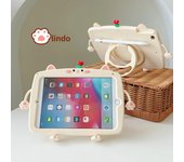 For IPad 9 8 7th Generation Child Case for IPad Air 2 3 4 5 10.9 2022 Mini 6 Pro 11 Cute Cartoon Silicone Tablet Protective Case