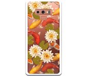 Funda original compatible con Samsung Galaxy Note 9 - Patron peces y flores