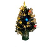 PlusHome árbol de navidad con luz incorpora.ARBOL DE NAVIDAD 60CM FIBRA CON ESTRELLA BLANCA-CALIDA