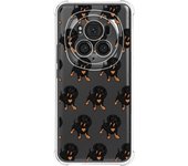 Tumundosmartphone Funda Silicona Antigolpes para Huawei Honor Magic 6 Pro 5G diseño Perros 10 Dibujos