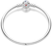 Original Bracelet 925 Silver Colorful Love Zircon Women's Jewelry Romantic Valentine's Day Gift