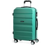 Itaca - Maletas De Viaje Medianas - Maleta Mediana 4 Ruedas - Maletas Medianas De Material ABS. Maletas Viaje Ligeras - Maleta De Viaje 20Kg,65Cm Maleta Viaje Rígida Candado De Combinacion T71660