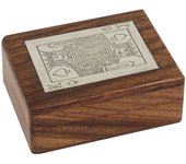 Signes Grimalt Juego mesa - Cartas Poker | Juego Cartas Marrón World Map 4X9X11cm
