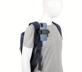 Adjustable ABS Shoulder Mount Clip Phone Tripod for IPhone 15 14 13 Samsung Outdoor Live Selfie Stand Holder for Backpack Strap