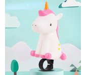 Accesorios para bicicleta, campana de coche de dibujos animados airbag, fácil de instalar, campana de Scooter de bicicleta de equilibrio para niños, se adapta al manillar de 2,2 cm de diámetro