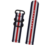18mm 20mm 22mm 24mm Nylon Fabric Watch Bands Sport Strap For Samsung Galaxy Watch 3 Band Bands Amazfit GTR GTS Huawei GT2