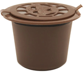 Refillable Coffee Capsule Pod Plastic Lightweight Coffee Filter for Nespresso Vertuo Practical Creative Household Tool