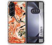 Funda Silicona para Samsung Galaxy Z Fold 5 5G diseño Mármol 12 Dibujos