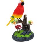 Sound Voice Control Electric Bird Pet Toy Electric Simulation Induction Bird Cage Birdcage Toy
