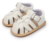 KIDSUN Baby Summer Sandals Infant Boy Girl Shoes Rubber Soft Sole Non-Slip Toddler First Walker Baby Crib Newborn