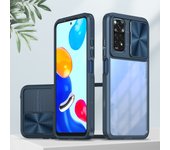 Shockproof Transparent Case for Redmi Note 12 11 10 9 11E 11S 10T 4g 5g Pro Max Slide Metal Camera Protective Cover