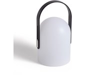 Ledkia Lámpara de Mesa LED Portátil con Batería USB Recargable Akira Negro