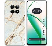 Tumundosmartphone Funda Silicona para Realme 12 5G / 12x 5G diseño Mármol 13 Dibujos