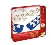DOMINO TRIANGULAR CAJA METAL CAYRO Raíz JUEGOS DE MESA Todos los juguetes JUEGOS