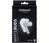 Intenso - White Buds T302A Auriculares True Wireless Stereo (TWS) Dentro de oído Llamadas/Música/Deporte/Uso diario USB Tipo C B 3720302