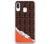 Carcasa para Samsung Galaxy A40 - Tableta Choco negro