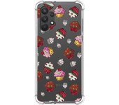 Tumundosmartphone Funda Silicona Antigolpes para Samsung Galaxy A32 4G diseño Muffins Dibujos