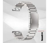 26mm 22mm Quickfit Titanium Strap For Garmin Fenix 6/6X/6XPro/7/7X/5/5X/5XPlus/3 Metal Release Watch Band For Forerunner 945 935