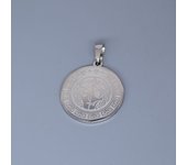 2Pcs/lot Norse Pagan Goddess Hel Pendant for Necklace Bracelets Jewelry Crafts Making Findings  Stainless Steel Charm