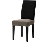 HOMESOL-Fundas Sillas De Comedor Pack 4, Fundas Sillas Ajustables, Súper Elástica, Universal, Fácil De Instalar, Lavables, para Comedor Sala Cocina,