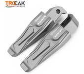 For YAMAHA NMAX155 nmax 155 NMAX 125 2023 2022 2021-2015 Motorcycle Accessories CNC Rear Passenger Foot Peg Footrests