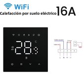 AVATTO Tuya WiFi Smart Thermostat Underfloor Heating System for Gas Boiler Electric Heating Work with Alexa Google Home