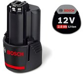 Bosch Professional 12V System GBA 12V - Batería de litio (1 batería x 2.0 Ah, compatible 10,8V / 12V)