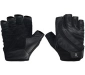 Guantes de medio dedo para fitness, de cuero genuino, antideslizantes, para ejercicio, levantamiento de pesas, barra horizontal, guantes deportivos.