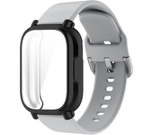 22mm Silicone Strap With Case For Xiaomi Redmi Watch 5 Active Lite Smart Watch Wrist Band And Case For Redmi Watch 5 Active Lite