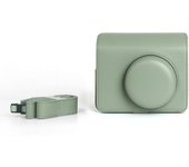 New For Fujifilm Film Camera Bag for Instax wide 400 Camera Case PU Leather Soft Silicone Cover Bag with Shoulder Strap