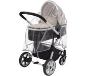 Capa Da Chuva Para Carrinho babyGO Stroller Weather Shield Transparent