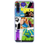 Tumundosmartphone Funda Gel Tpu para Xiaomi Mi 9 Lite diseño Comic Dibujos