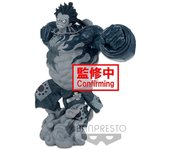 Figura banpresto one piece wanokuni monkey d.luffy gear 4 super masters stars piece tones