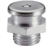 Umeta-4402263-25-25 Engrasadores rectos de cabeza plana DIN 3404 tipo M22/L (R.3/8"-19 BSPP x L.28 x Ø22 acero)