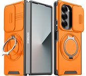 Slide Camera Protection Magnetic Stand Phone Case for Samsung Galaxy Z Fold 6 5G Defender Cover