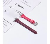 Slim Leather Strap For Apple Watch Band 44mm 40mm 41mm 42mm 38mm 49 44 mm Bracelet apple watch 8 45mm bands Ultra 10 9 7 se 4 6